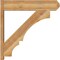 Ekena Millwork Balboa Craftsman Rough Sawn Outlooker, Western Red Cedar, 8"W x 36"D x 36"H OUT08X36X36BOA04RWR - alternate 4